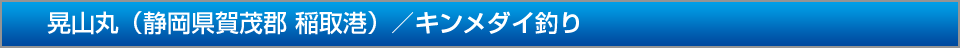 晃山丸静岡県賀茂郡稲取港